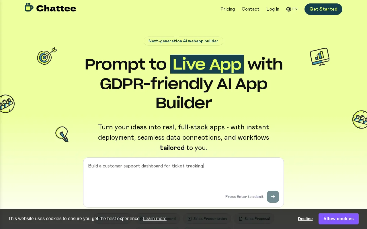 Chattee — preview screenshot