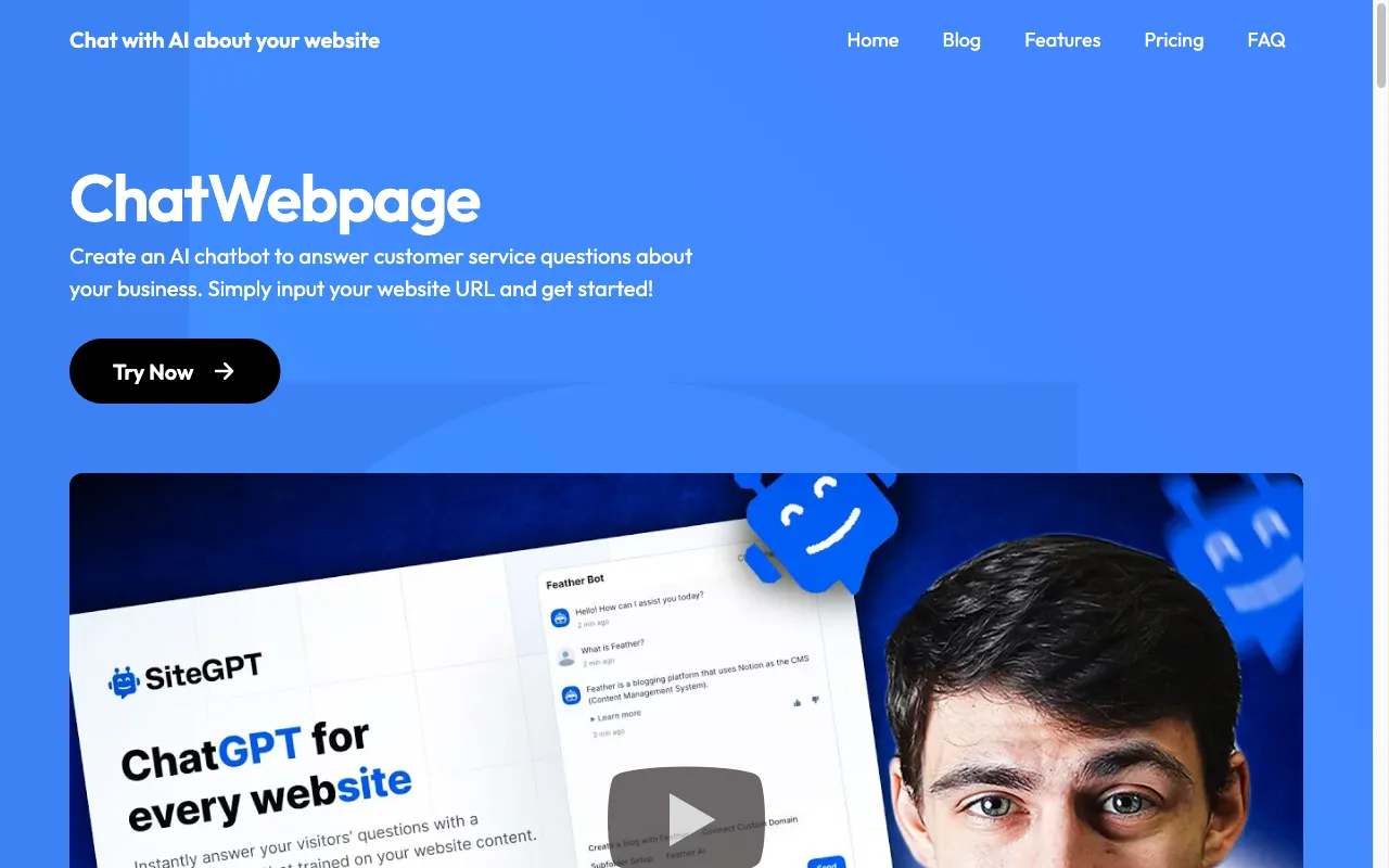 ChatWebpage — preview screenshot