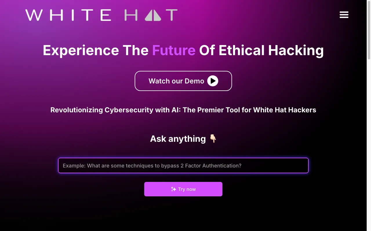 White Hat — preview screenshot