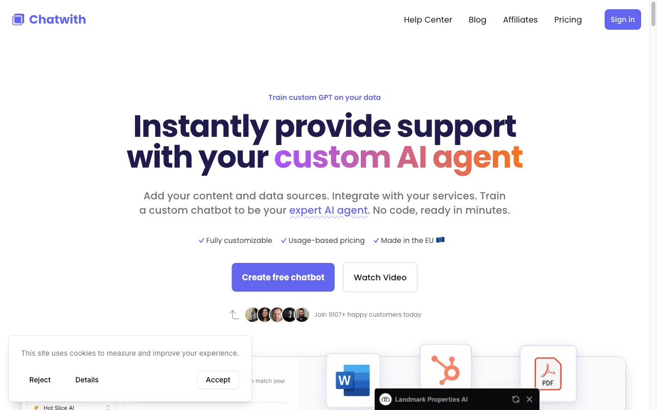 Chatwith — preview screenshot