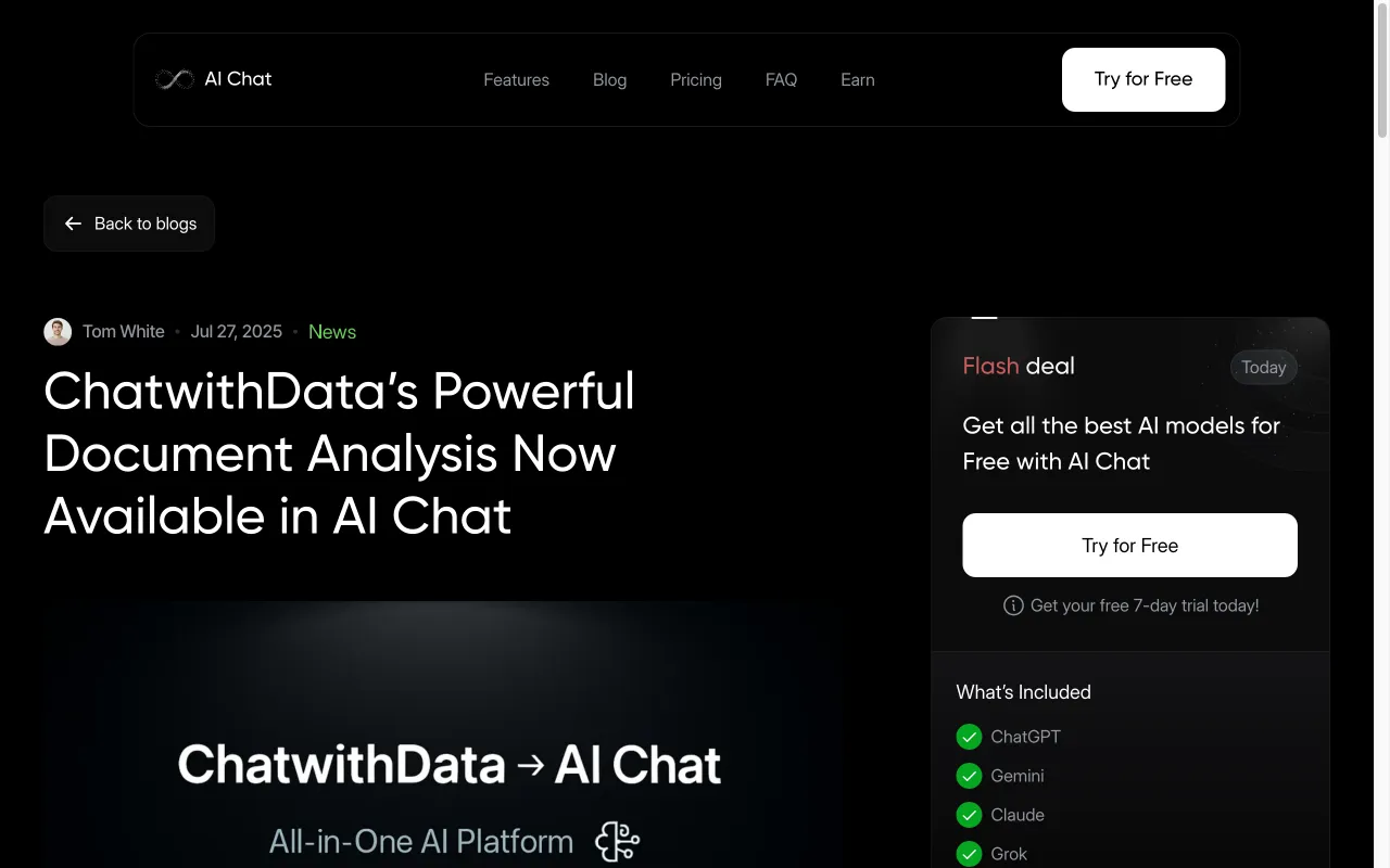 ChatwithData.ai — preview screenshot