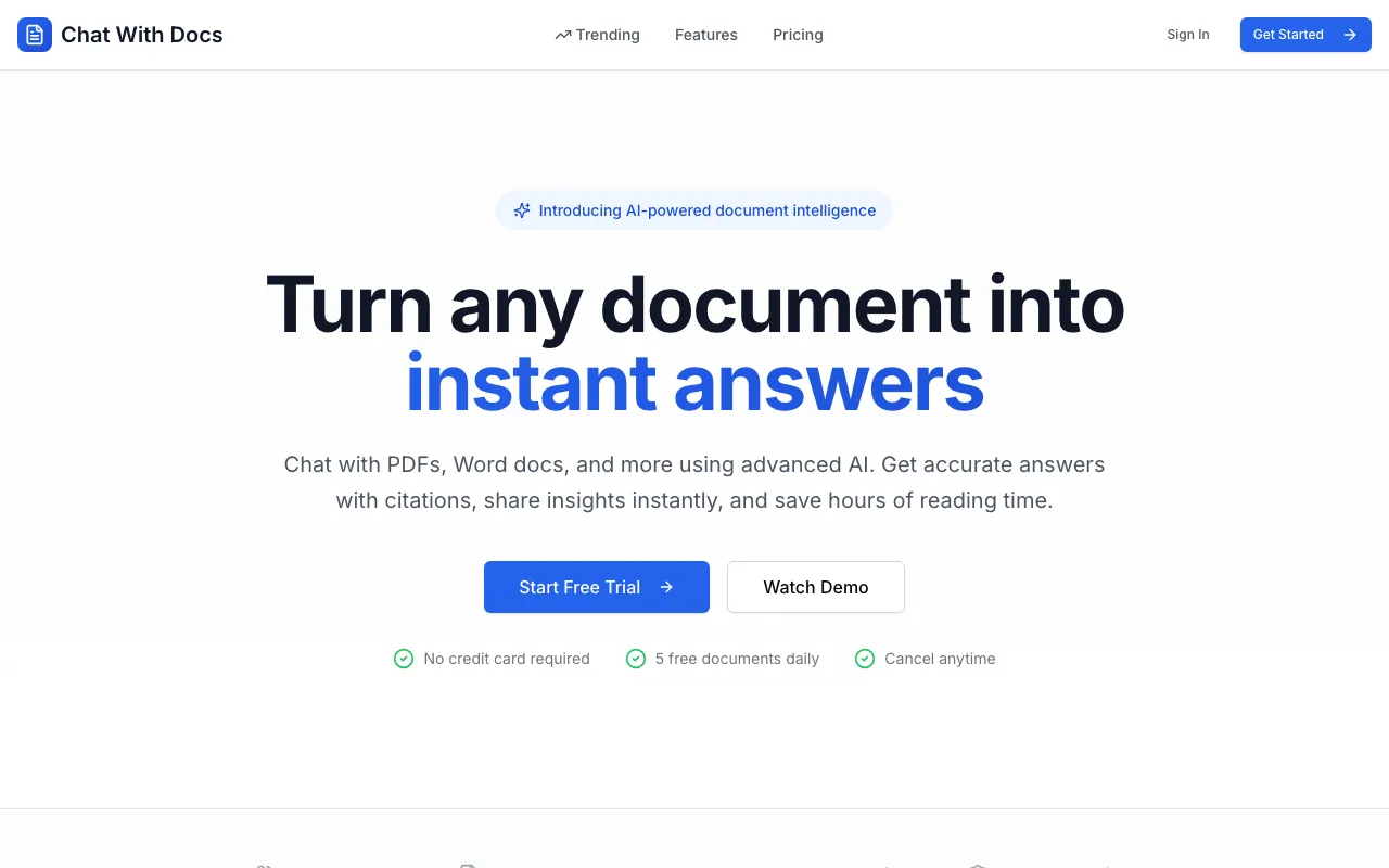 Chat With Docs — preview screenshot