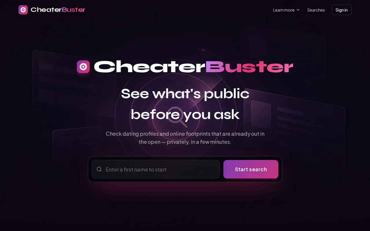 CheaterBuster — preview screenshot