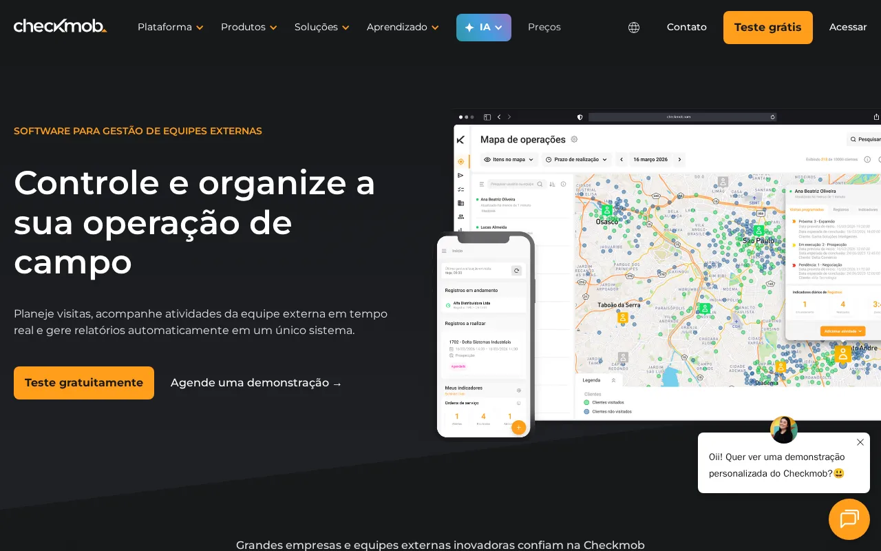 Checkmob — preview screenshot