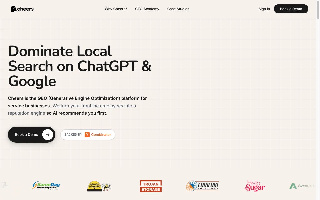 Cheers — preview screenshot