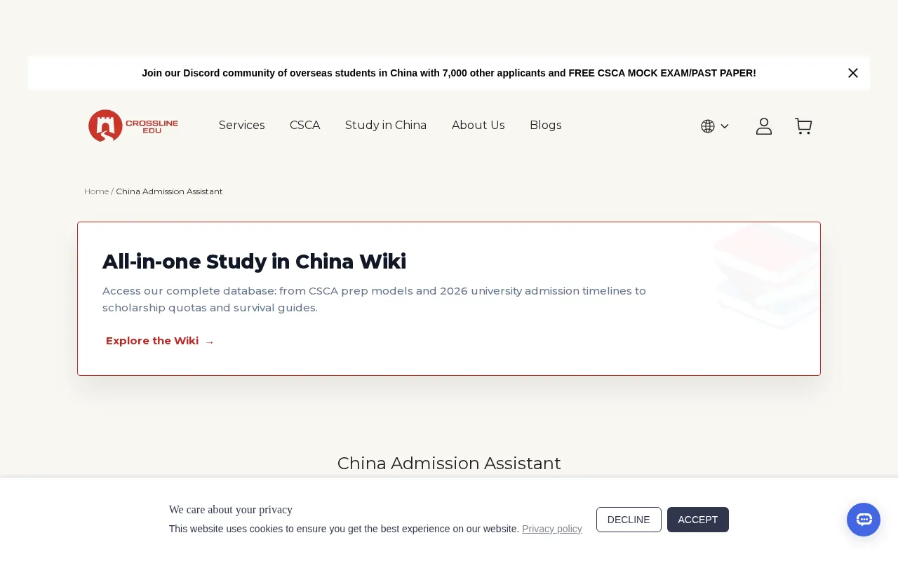 crosslineedu — preview screenshot