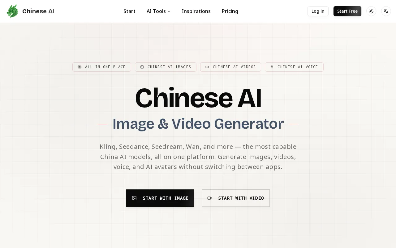 ChineseAI.tools — preview screenshot