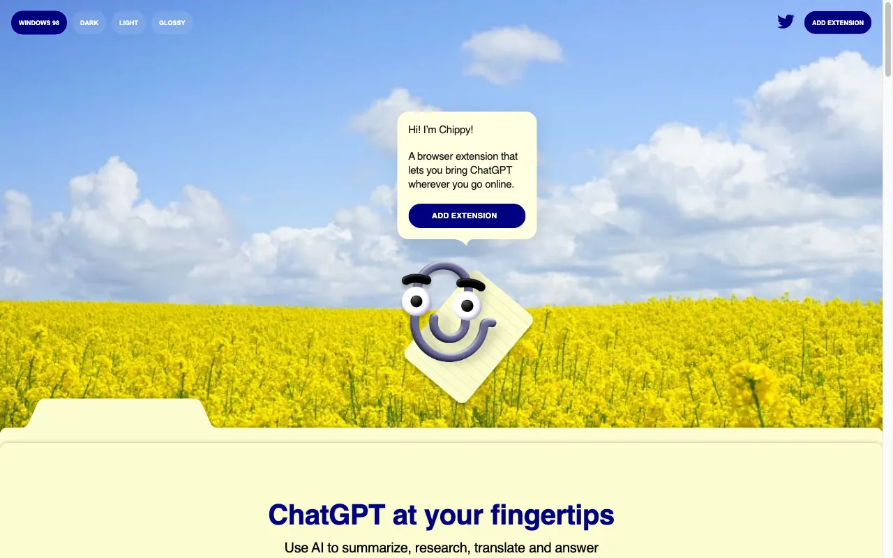 Chippy — preview screenshot