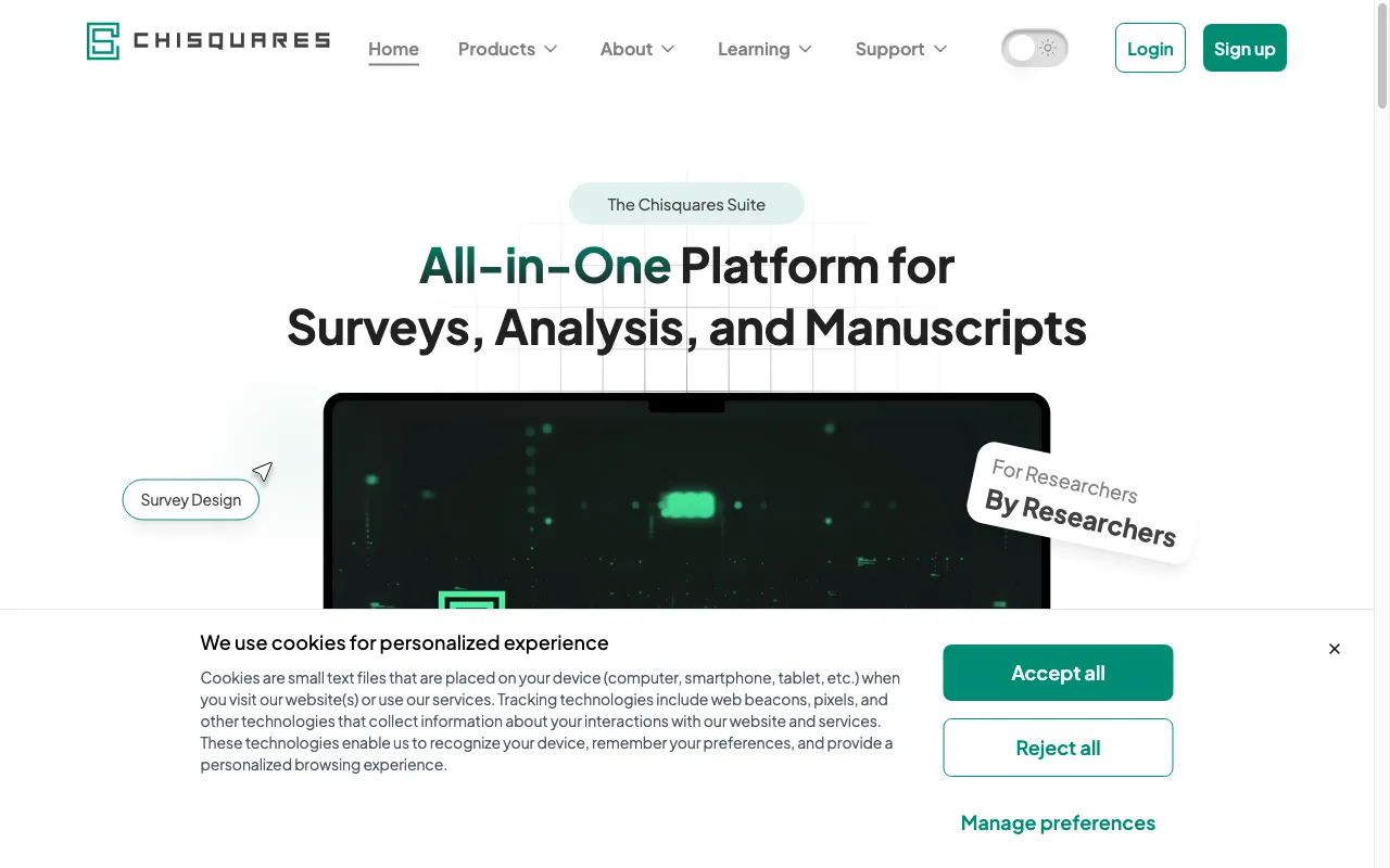 Chisquares — preview screenshot