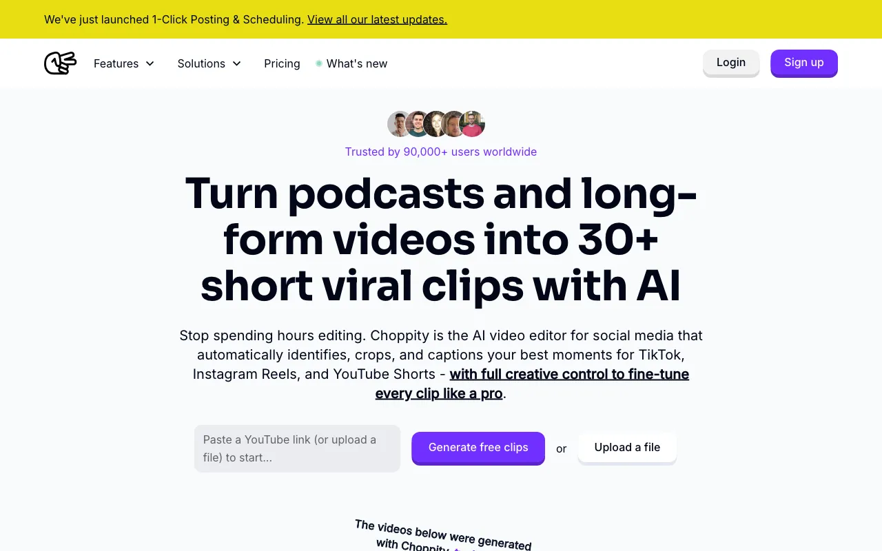 Choppity — preview screenshot