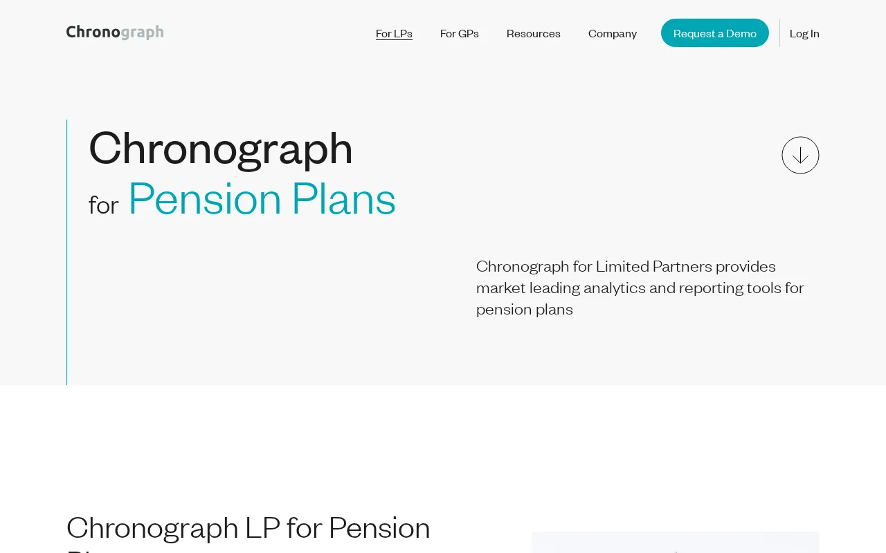 Chronograph — pricing page