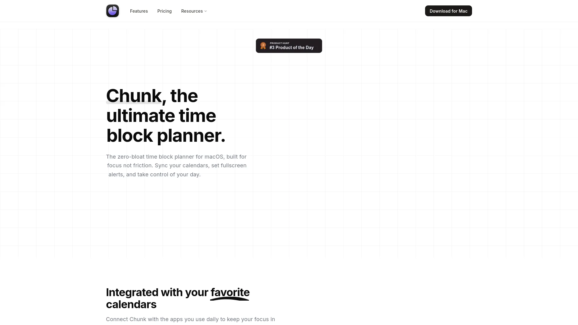 Chunk — preview screenshot