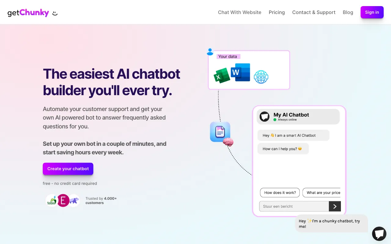 Chunky — preview screenshot