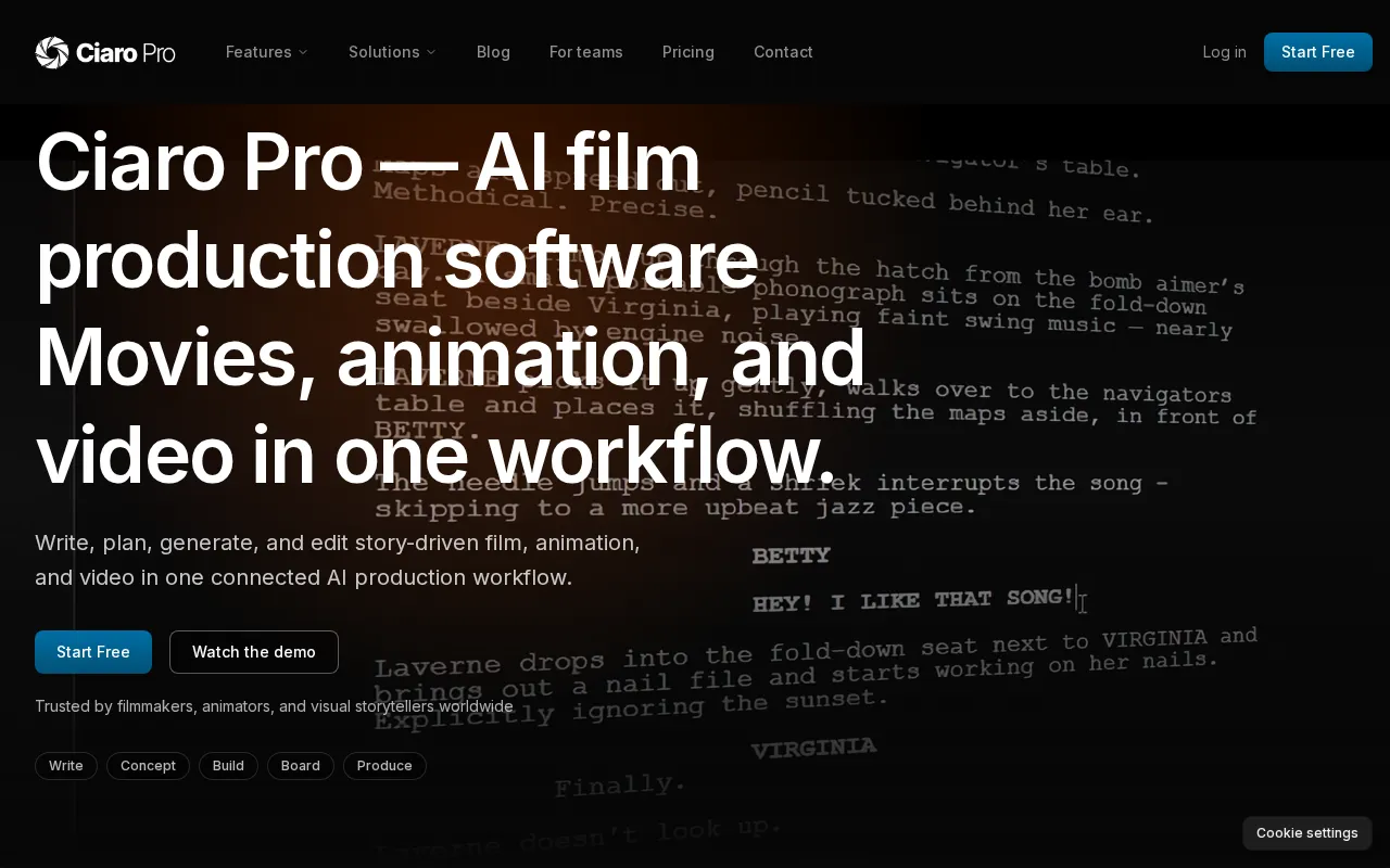 Ciaro Pro — preview screenshot