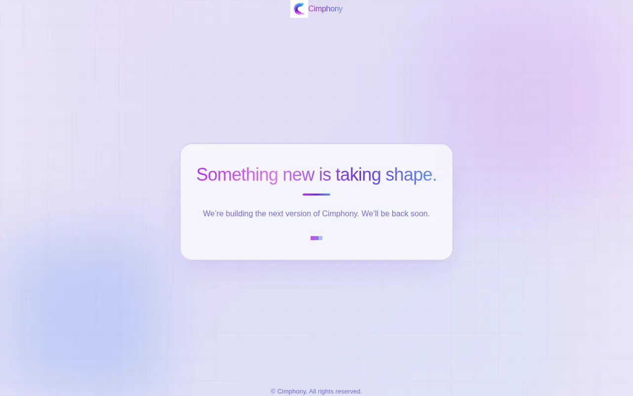 Cimphony — preview screenshot