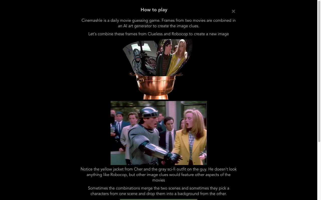 Cinemashle — preview screenshot