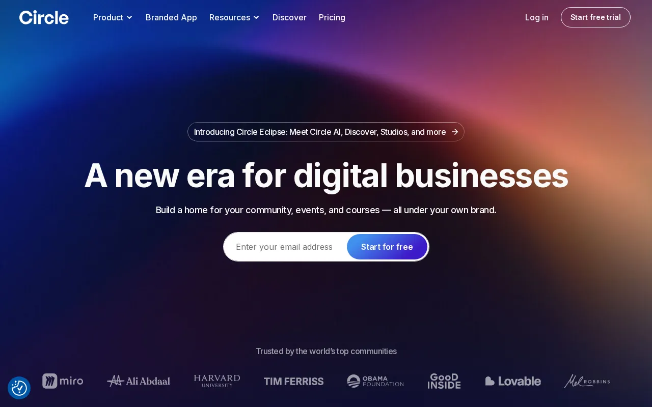 Circle — preview screenshot