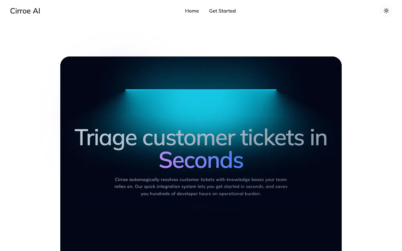 Cirroe AI — preview screenshot