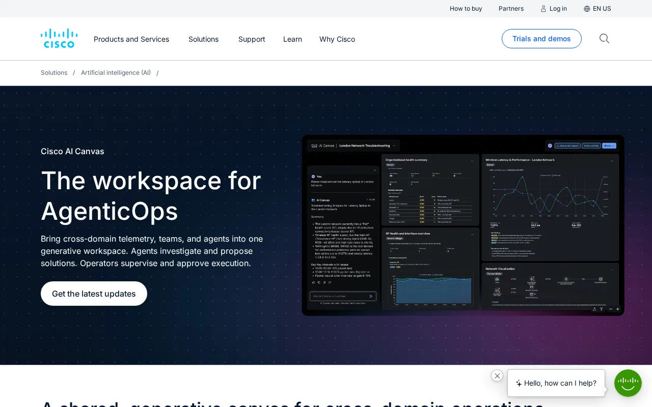 Cisco AI Canvas — preview screenshot