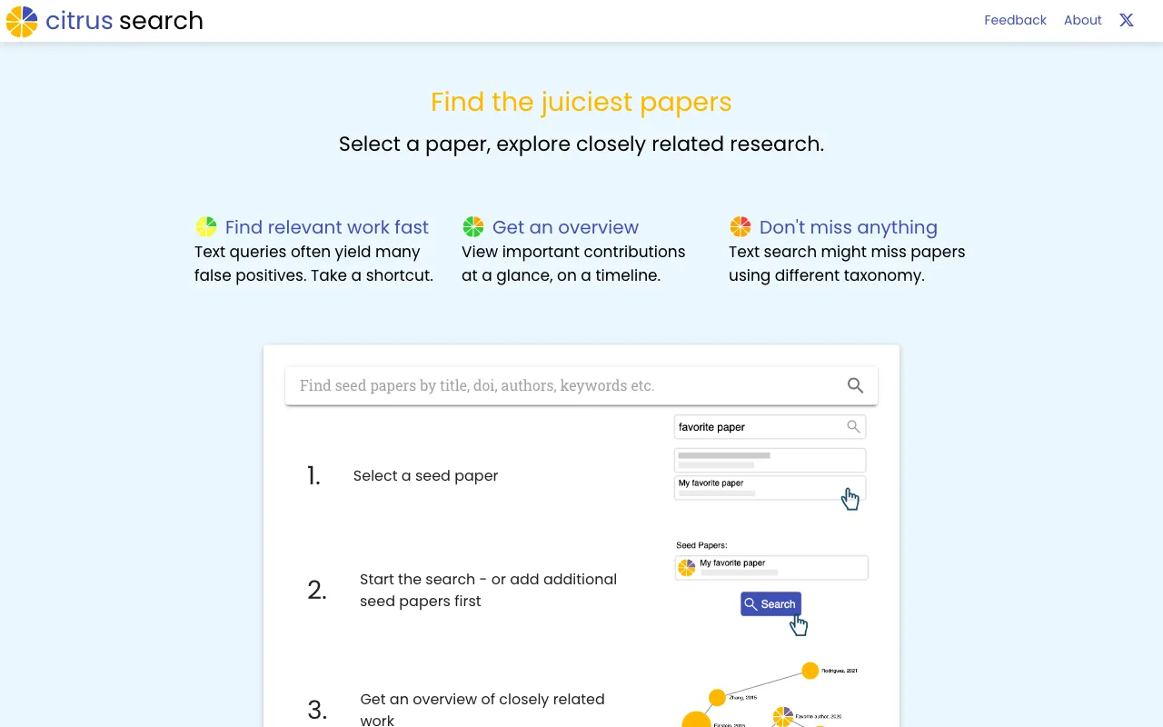 citrus search — preview screenshot