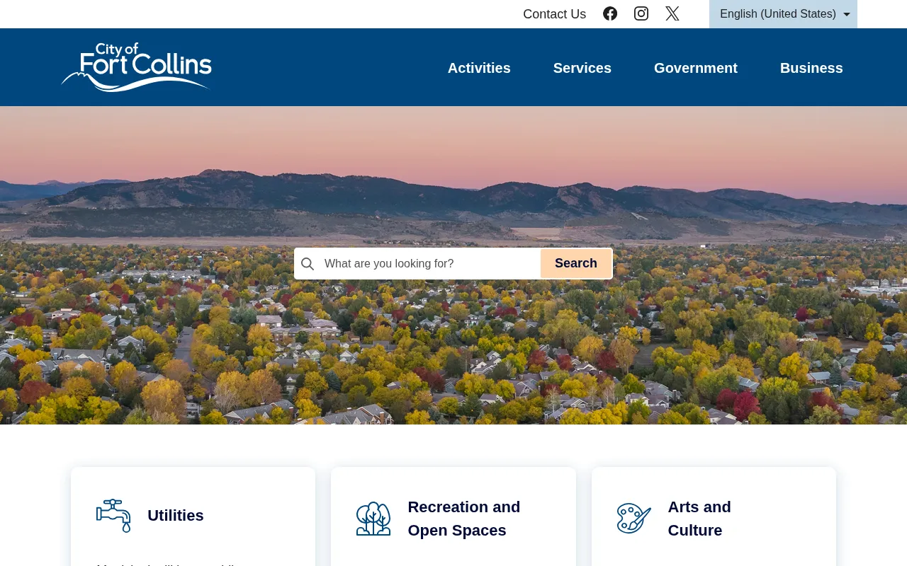 City of Fort Collins — preview screenshot