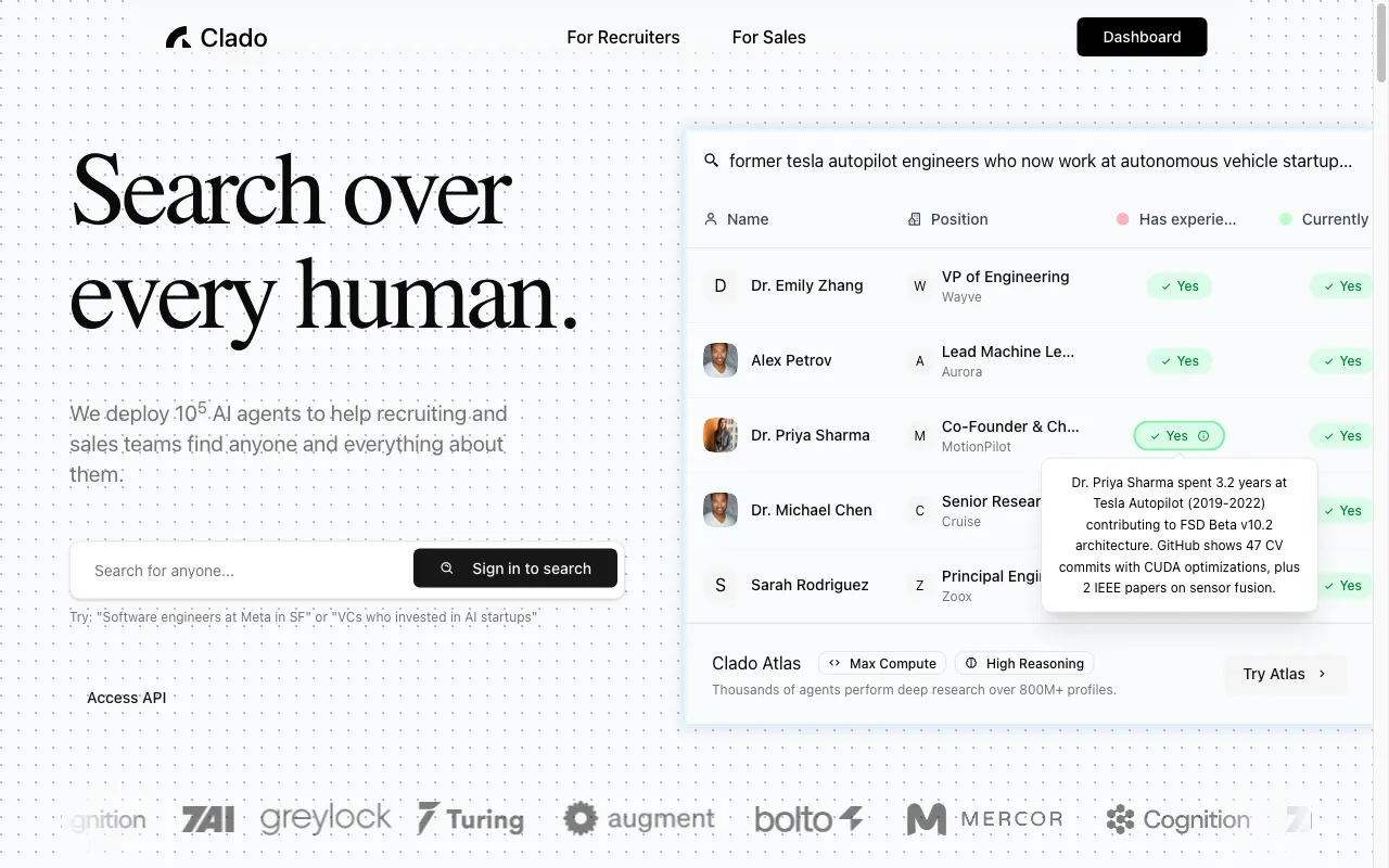 Clado — preview screenshot