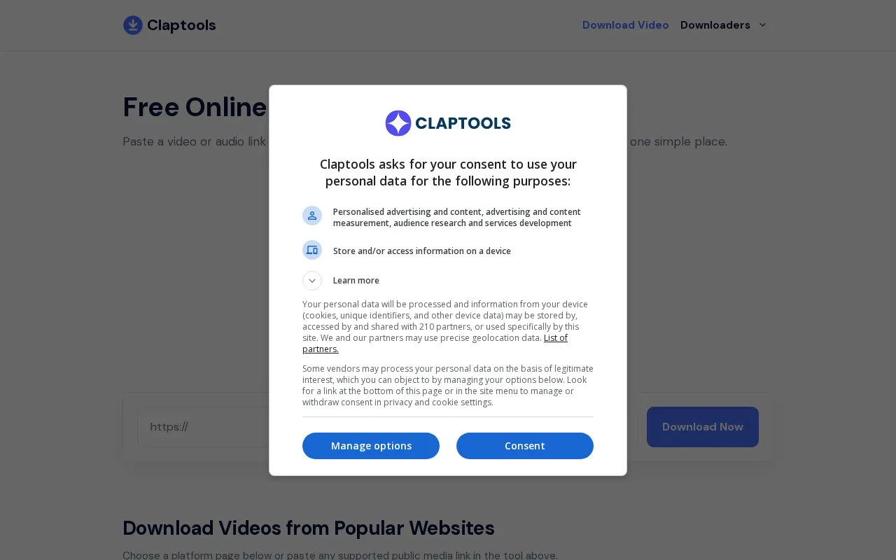 Claptools — preview screenshot