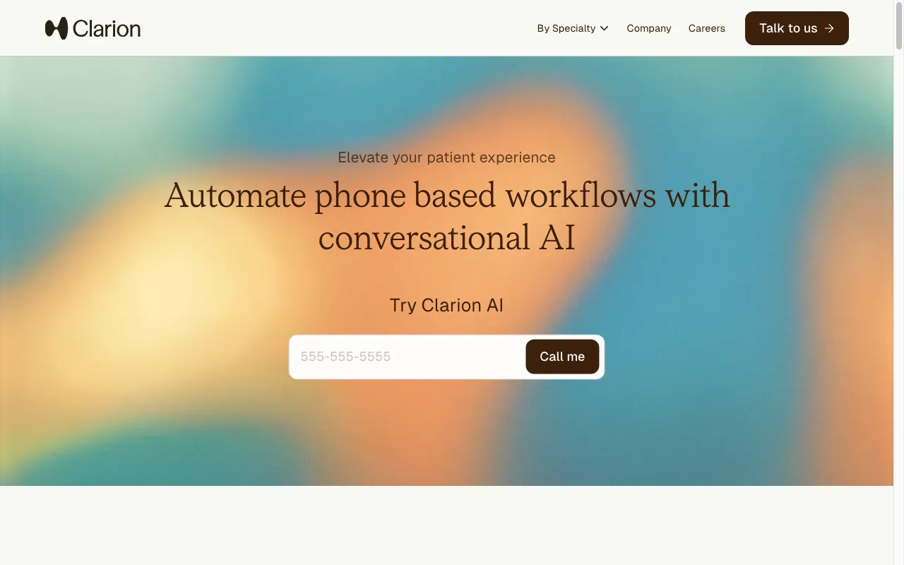 Clarion — preview screenshot