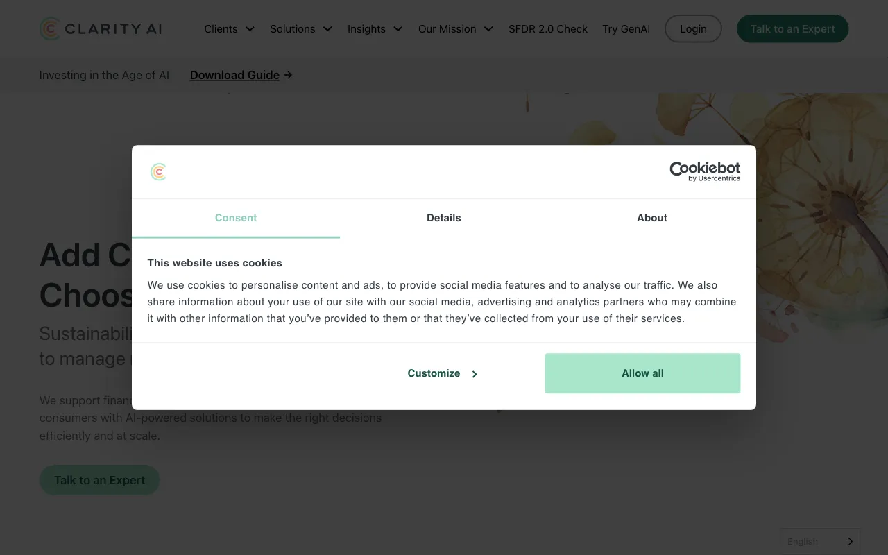 clarity.ai — preview screenshot