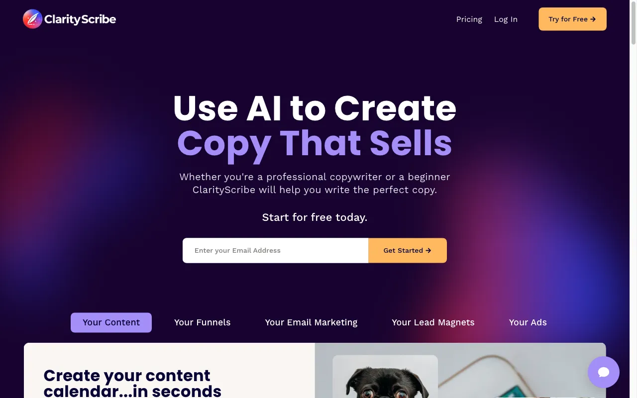 ClarityScribe AI — preview screenshot