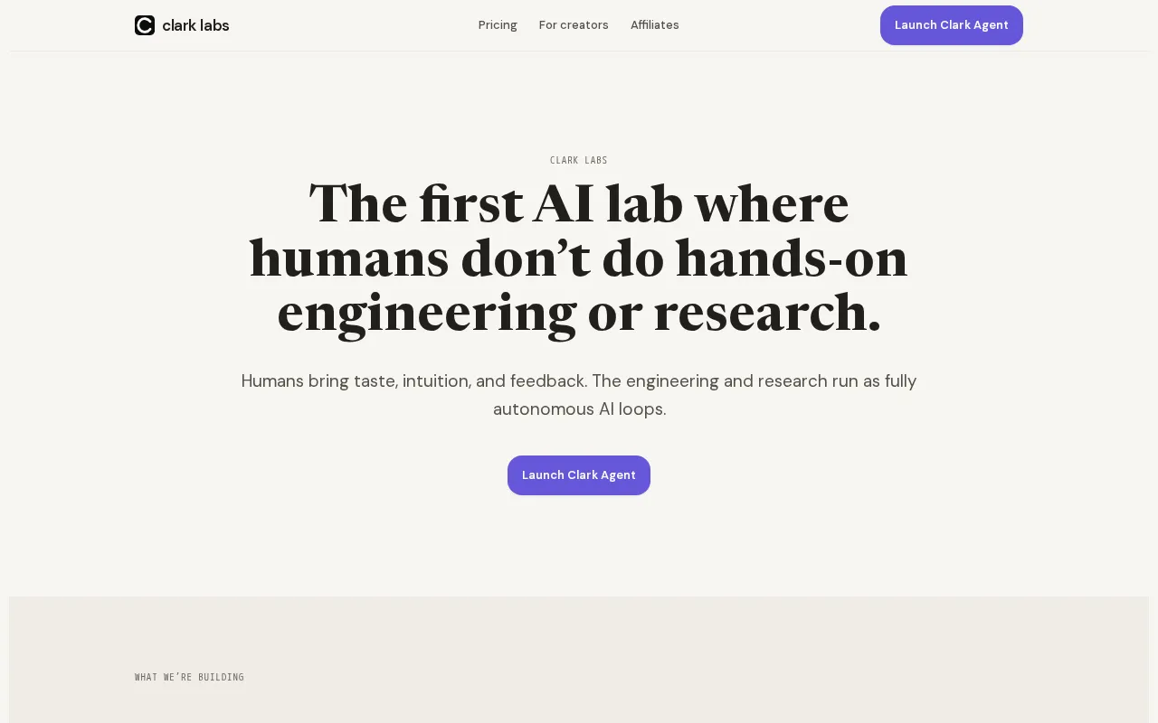 Clark — preview screenshot