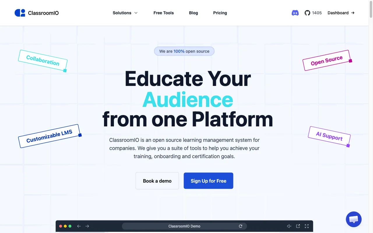 ClassroomIO — preview screenshot