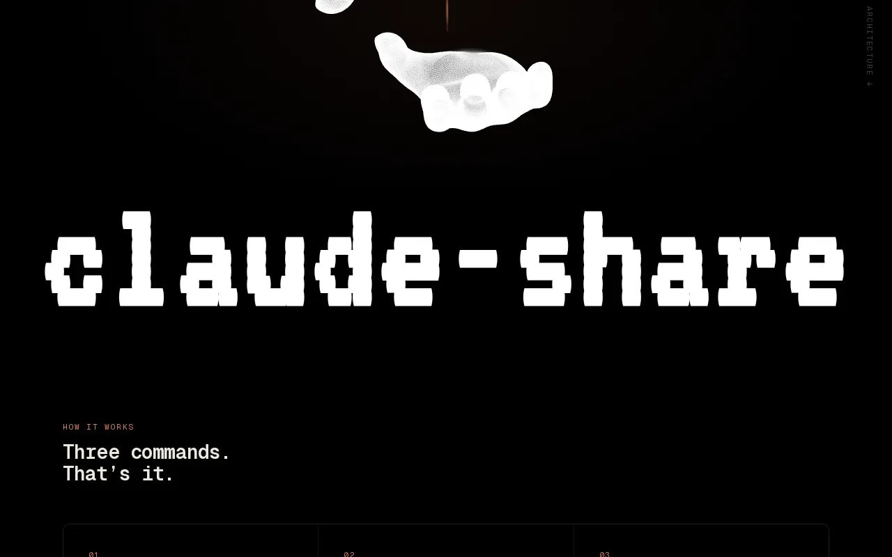 claude-share — preview screenshot