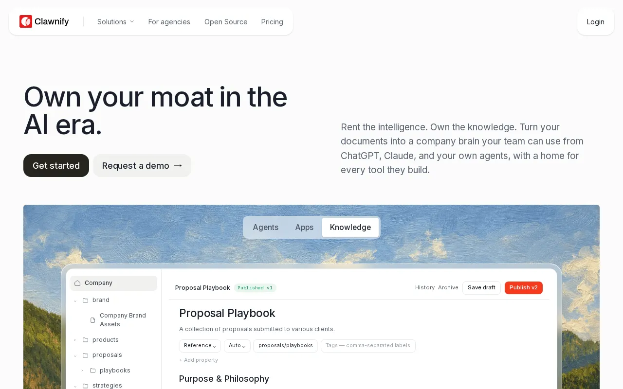 Clawnify — preview screenshot