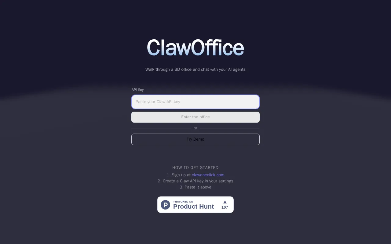 ClawOffice — preview screenshot