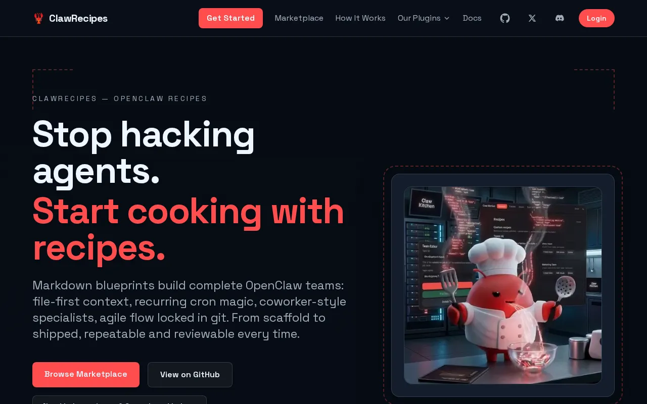 ClawRecipes — preview screenshot