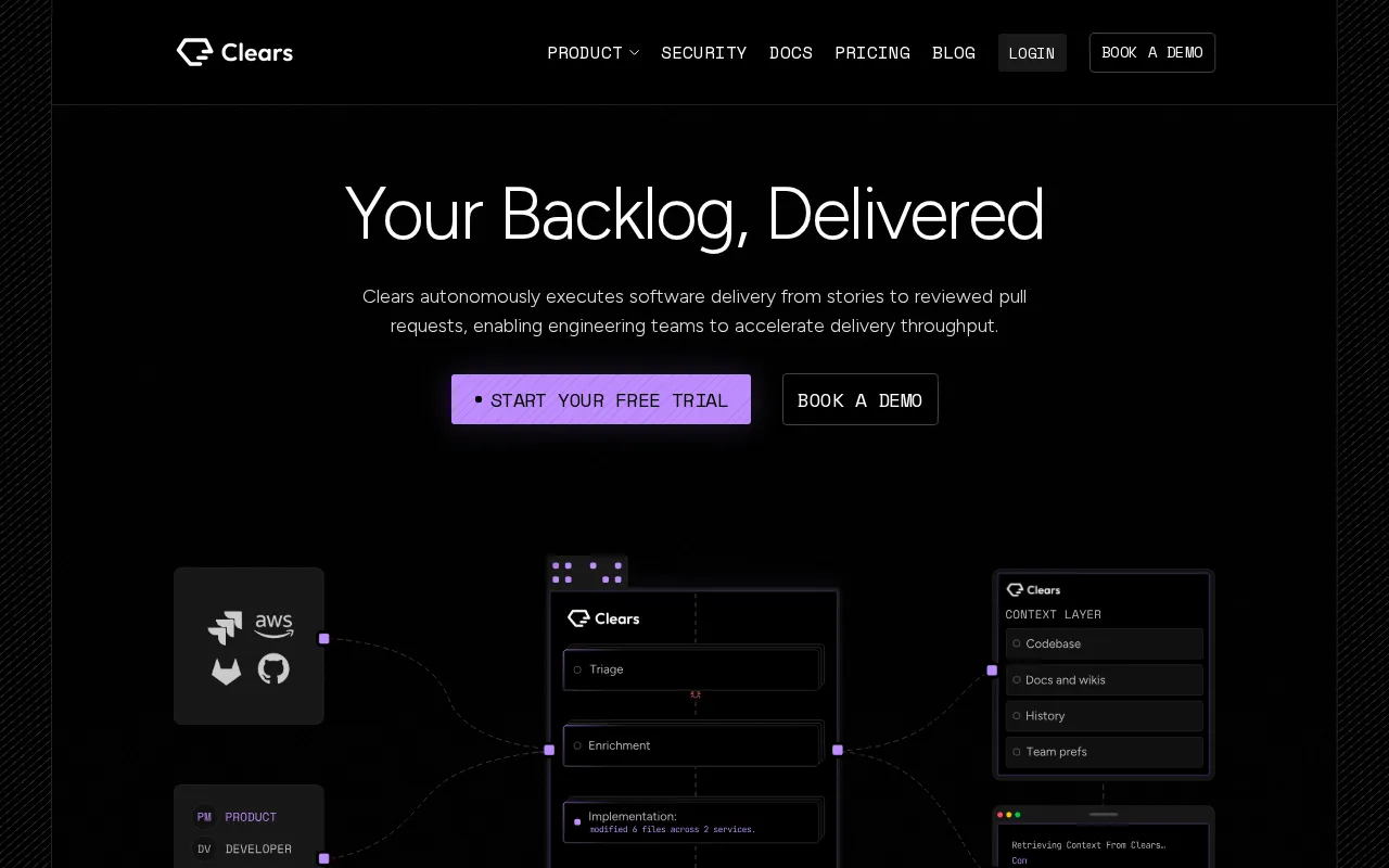 Clears — preview screenshot