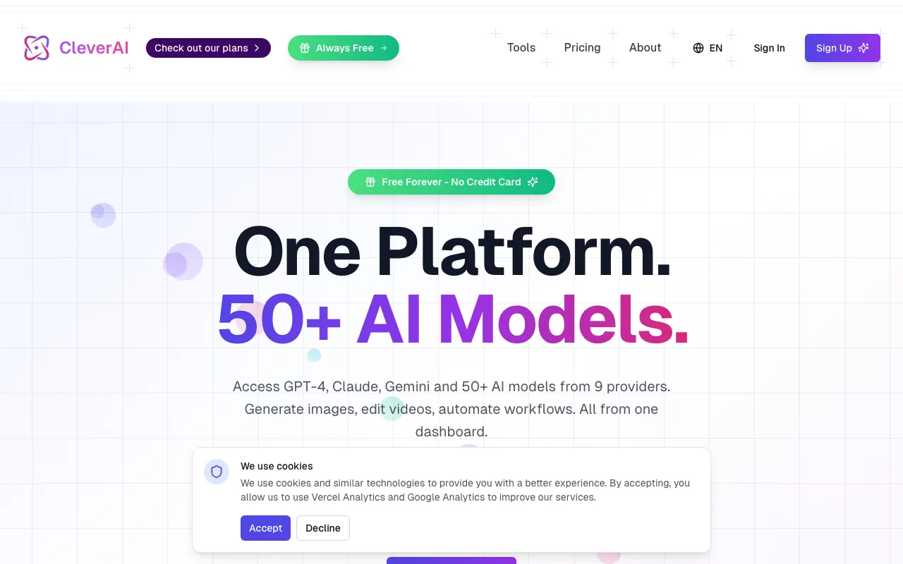 CleverAI — preview screenshot
