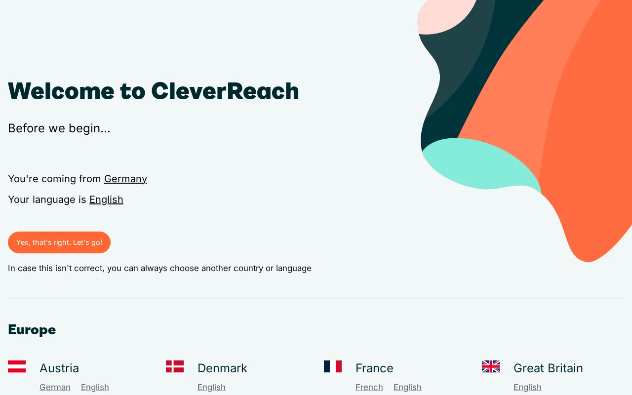 Cleverreach — preview screenshot