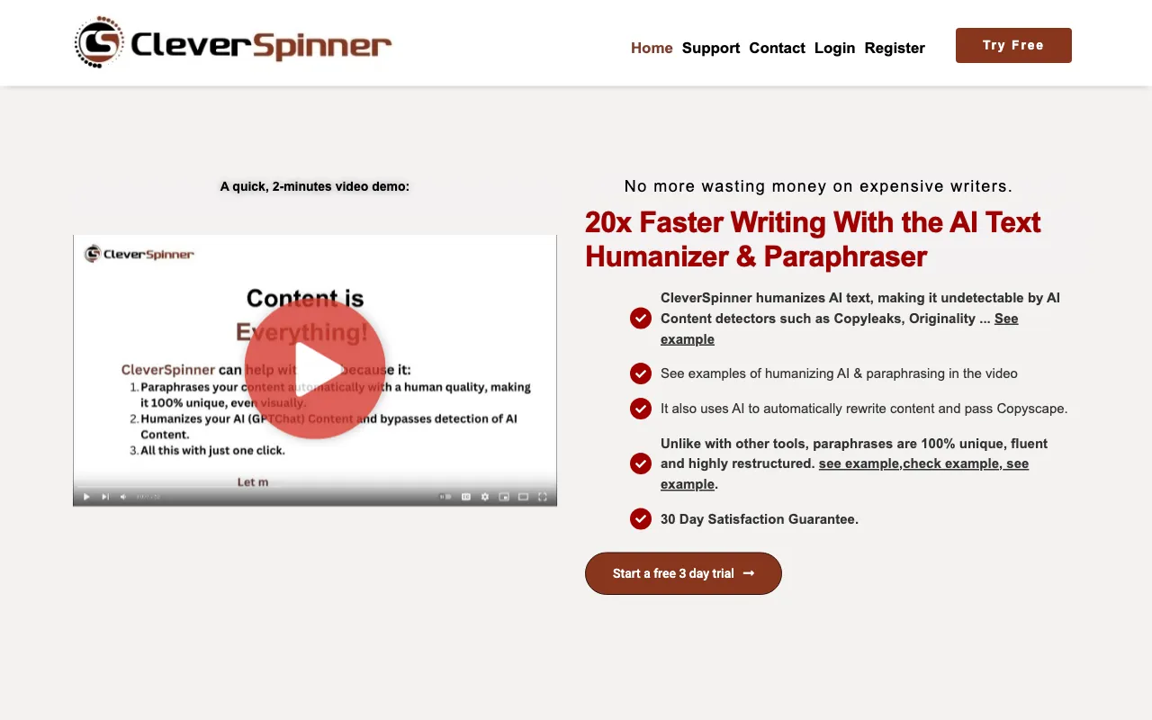 CleverSpinner — preview screenshot