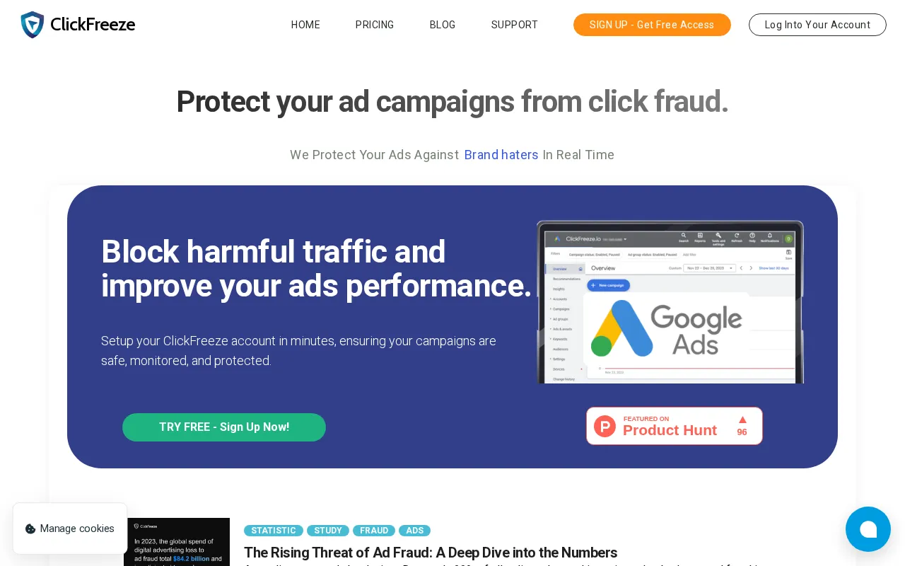 ClickFreeze — preview screenshot