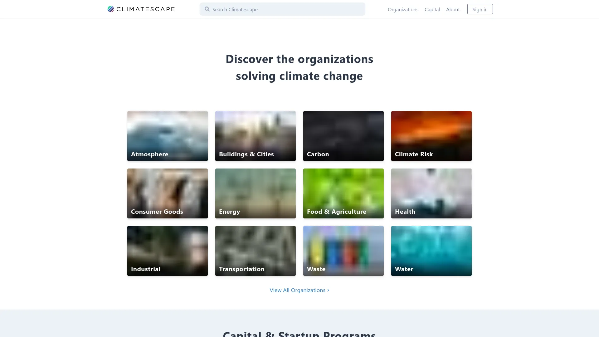 Climatescape — preview screenshot