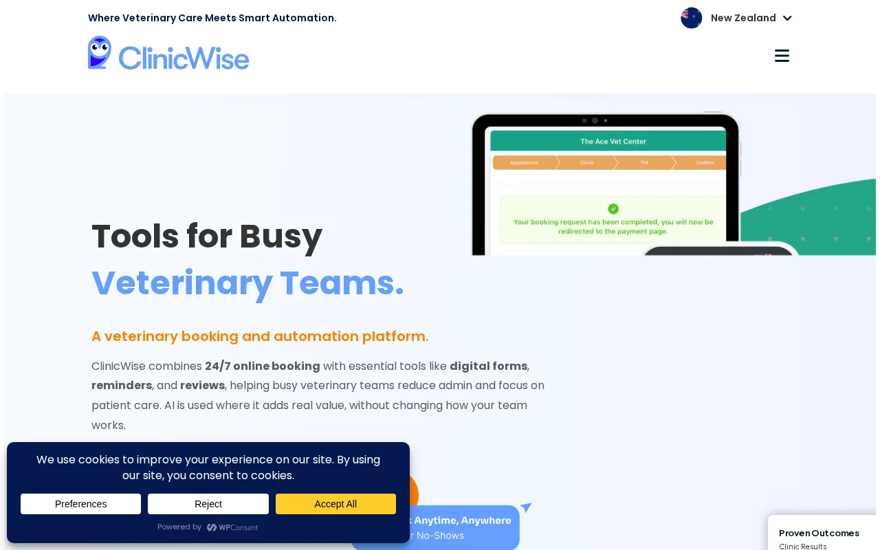 Clinic Wise - Covetrus — preview screenshot