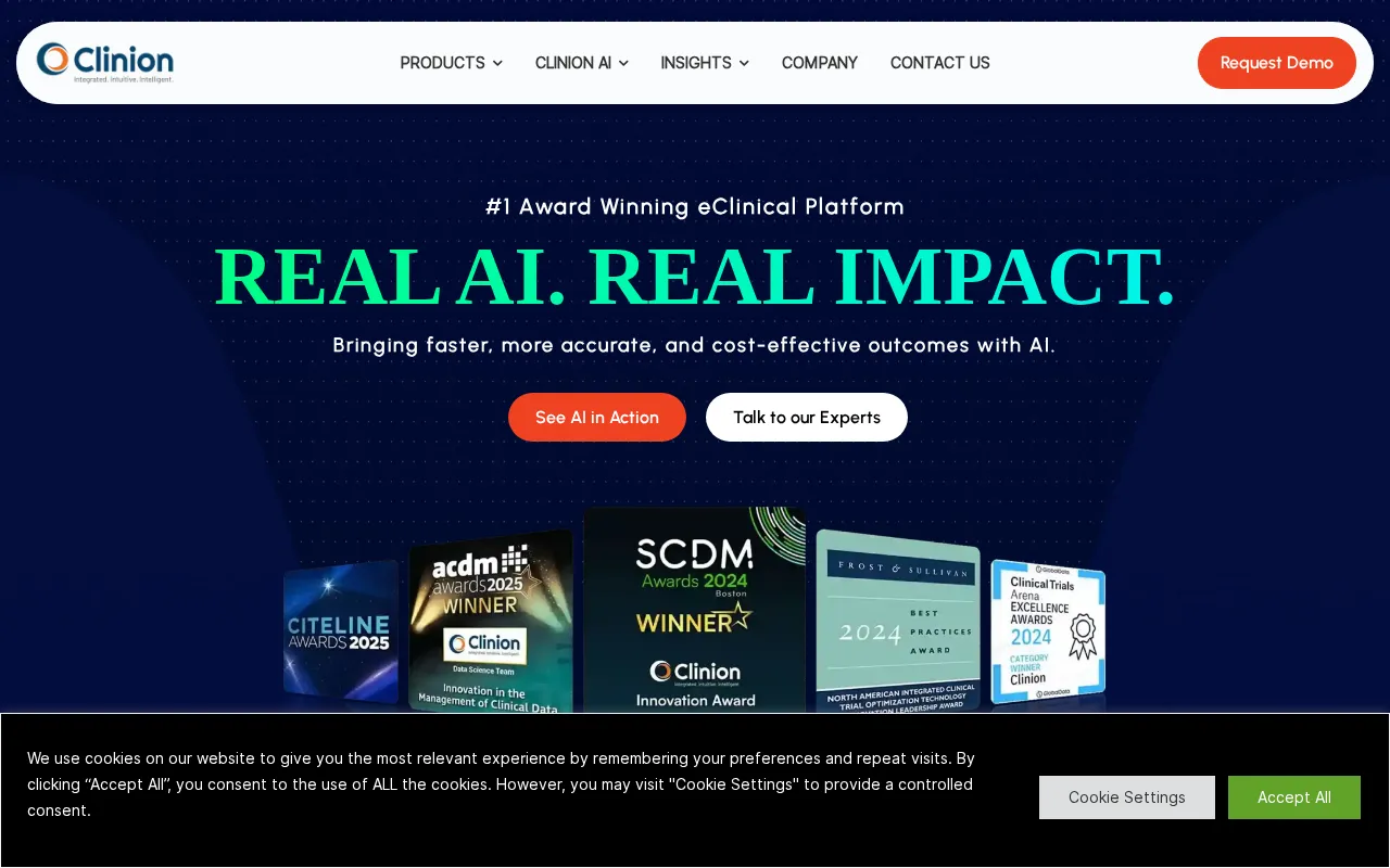 Clinion EDC — preview screenshot