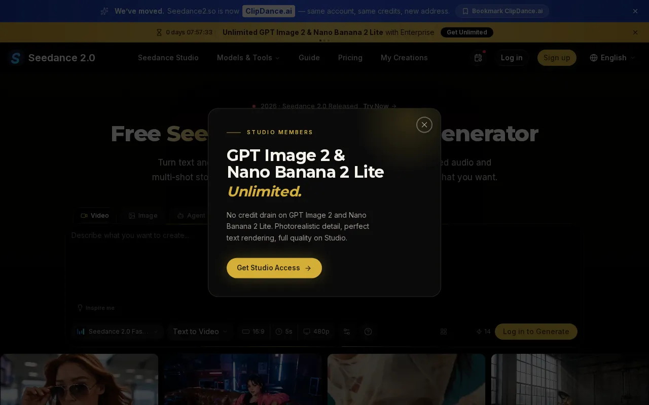 Clipdance AI — preview screenshot