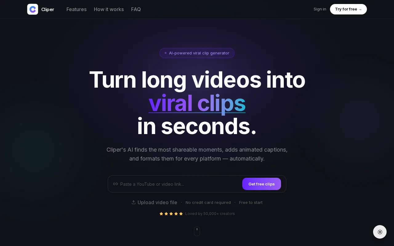 Cliper — preview screenshot