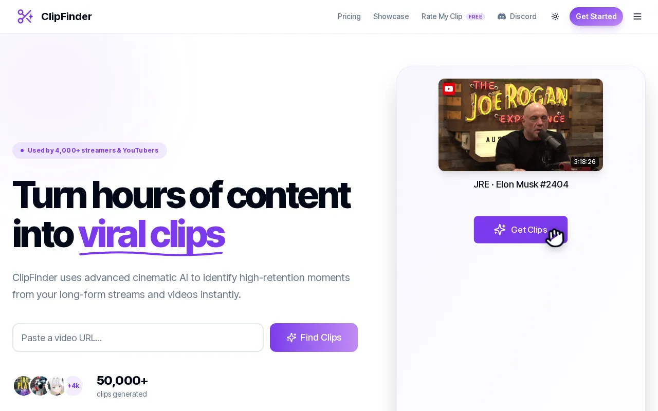 ClipFinder — preview screenshot