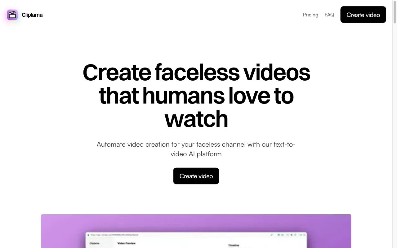 Cliplama — preview screenshot
