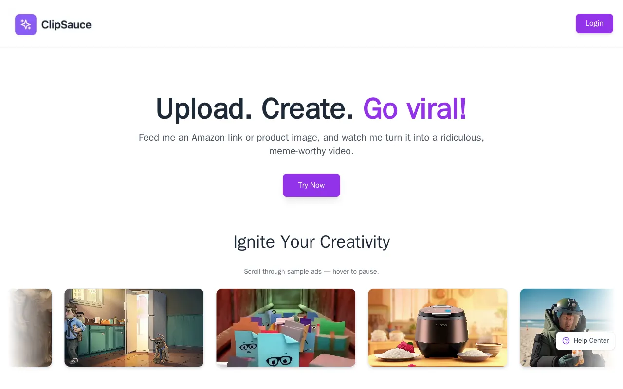 Clipsauce — preview screenshot