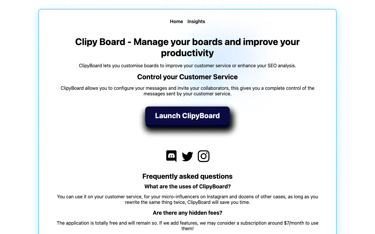 ClipyBoard — preview screenshot